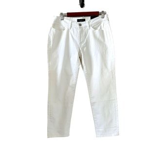 Banana Republic Factory White Skinny Fit Ankle Jeans Size 30/10